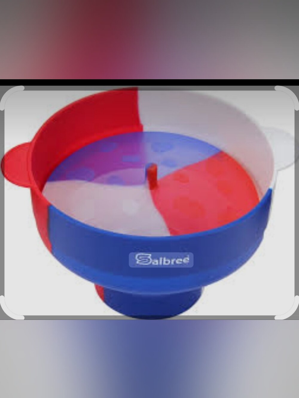 Red White & Blue Oil Free Popcorn Maker